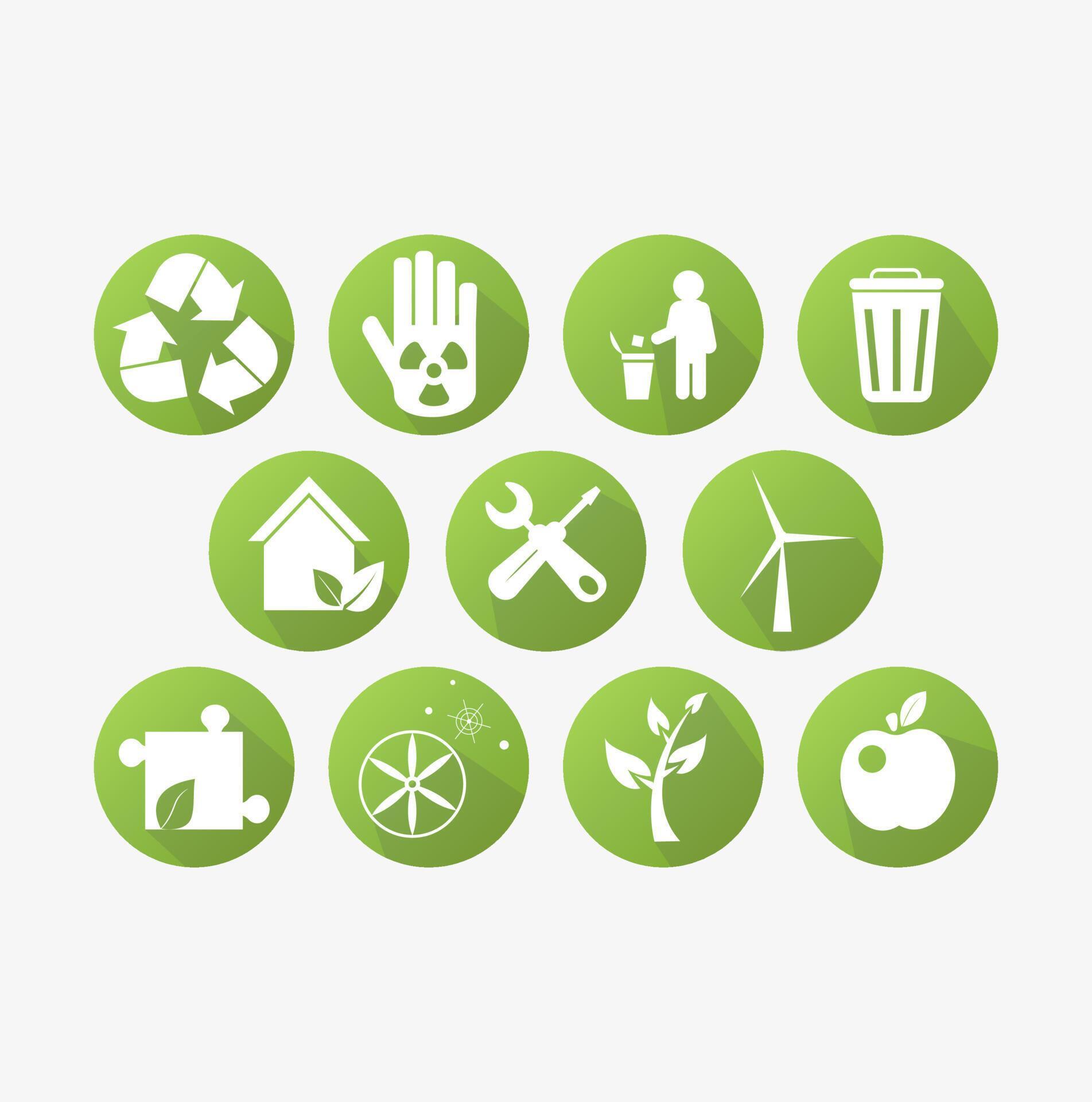 ecofriendly labels and stickers 22083710 Vector Art at Vecteezy