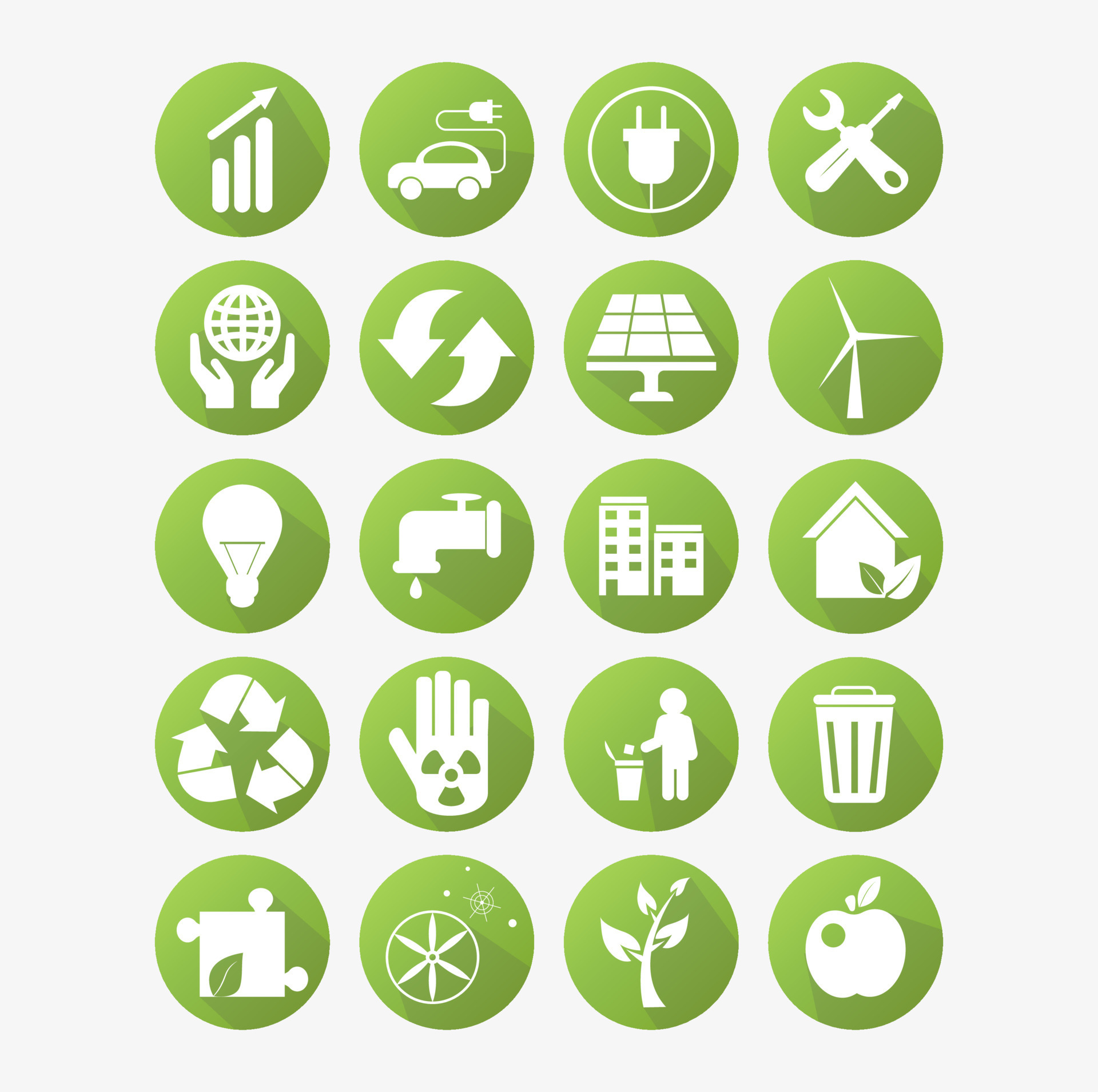 ecofriendly labels and stickers 22083723 Vector Art at Vecteezy