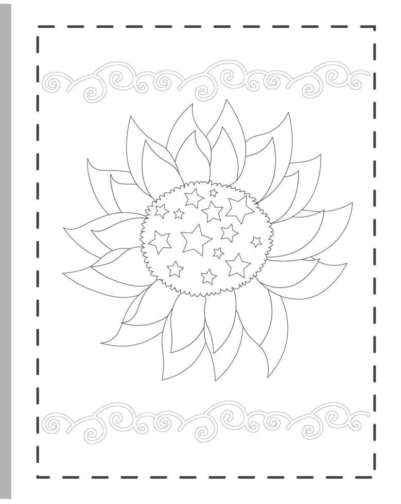 4th of July Coloring Pages vector