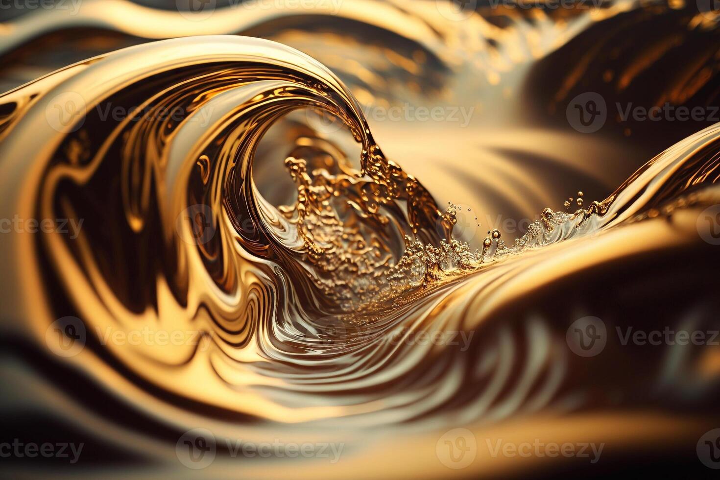 liquid hot gold alloy photo