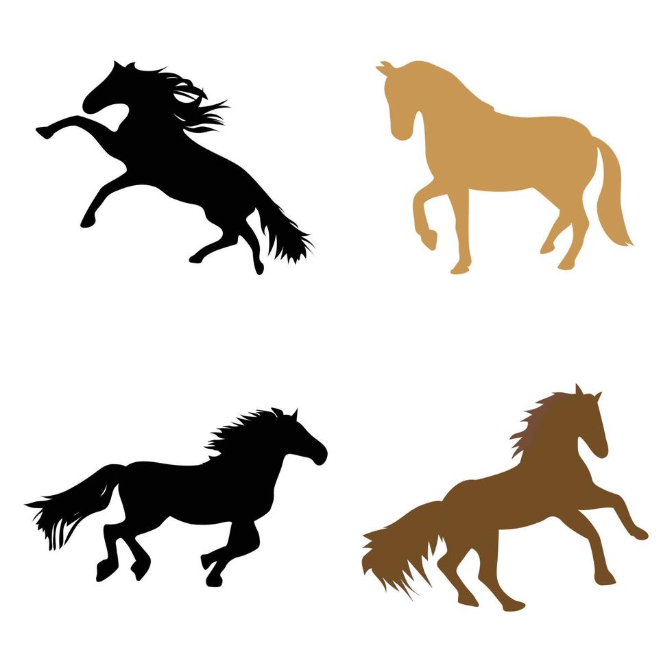 horse icon vektor vector