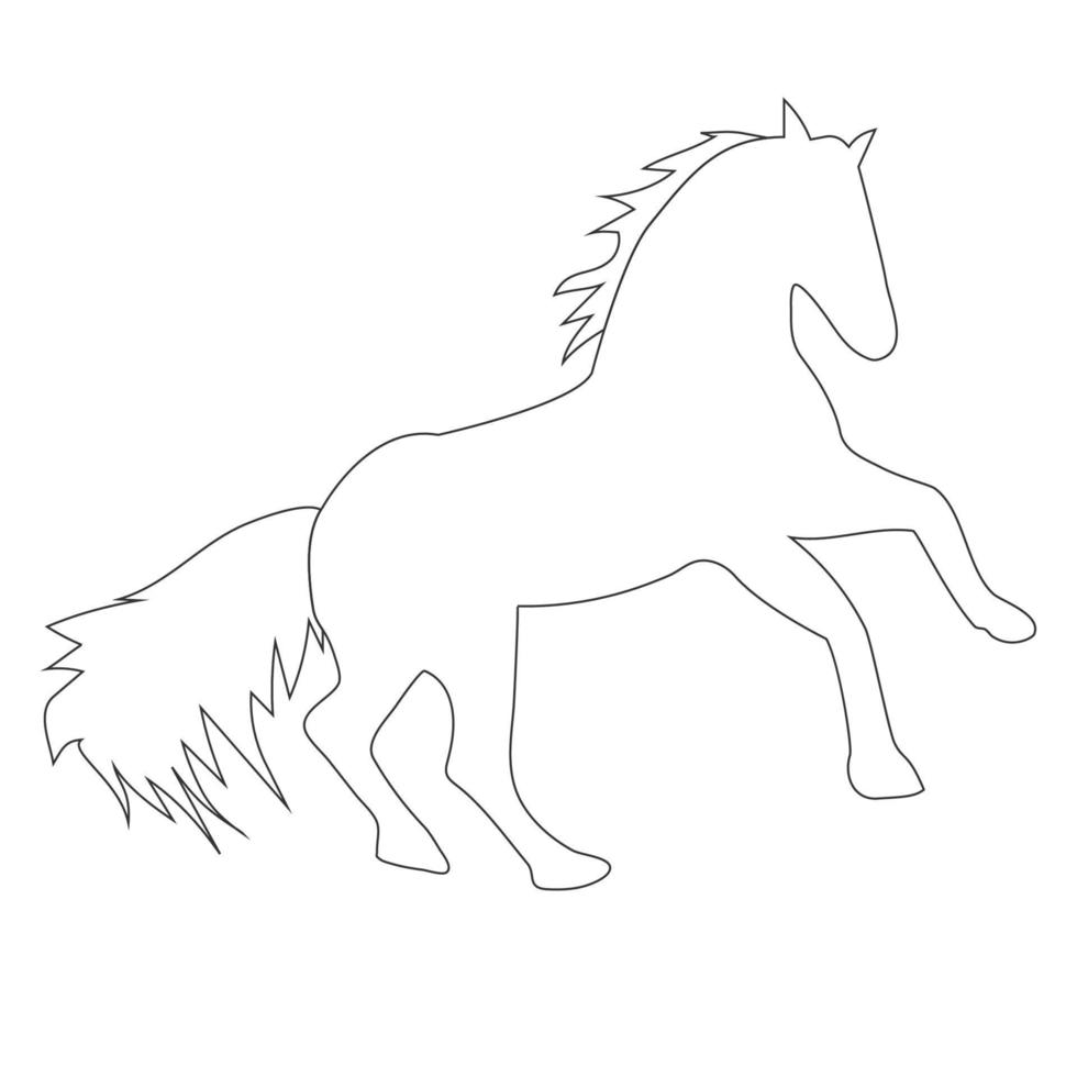 horse icon vektor vector