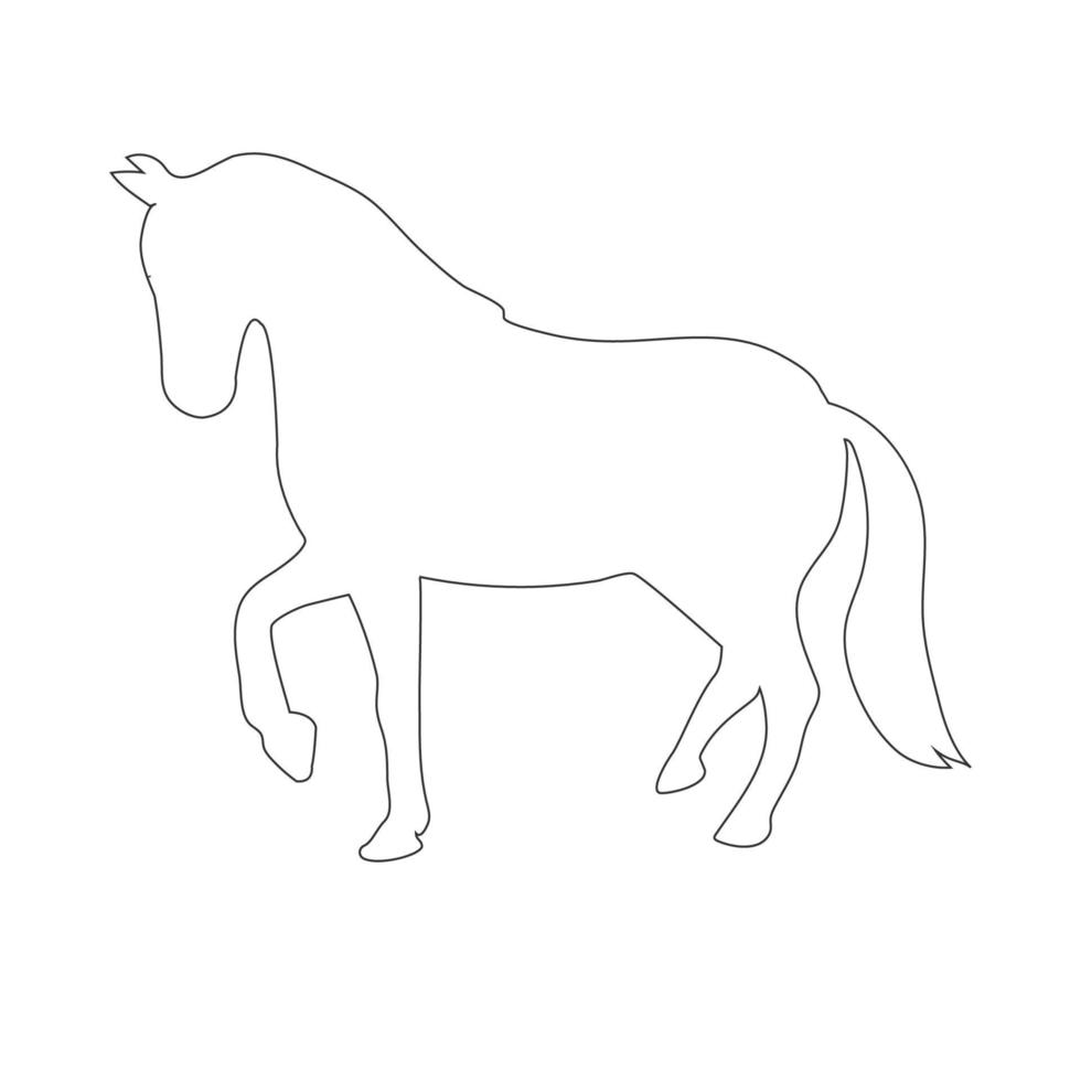 horse icon vektor vector