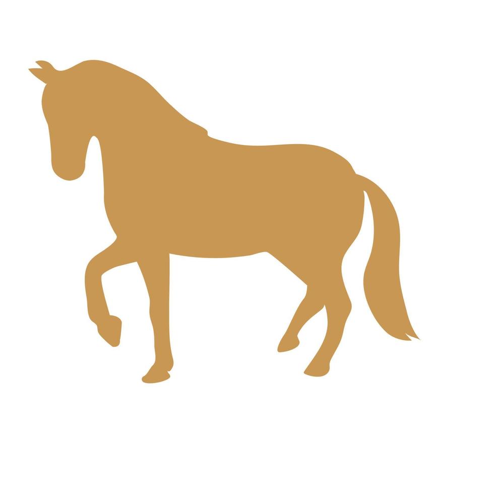 caballo icono vektor vector