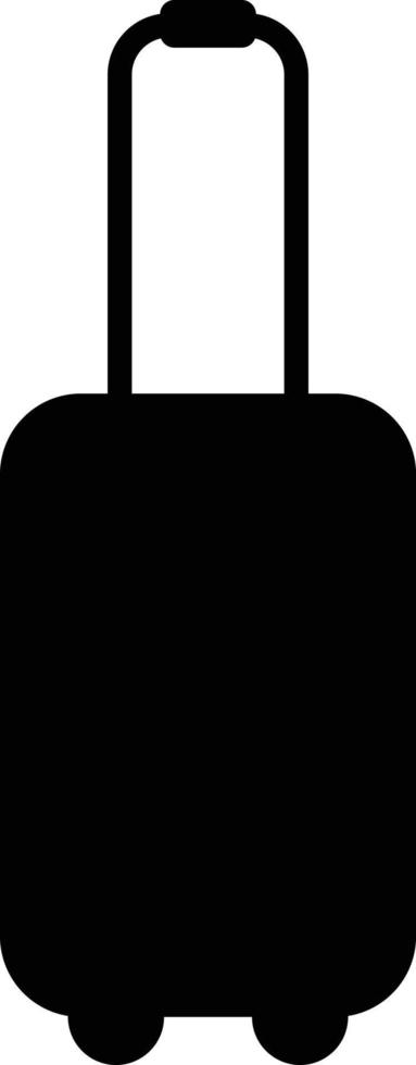 maleta icono. viaje equipaje vector icono. equipaje icono