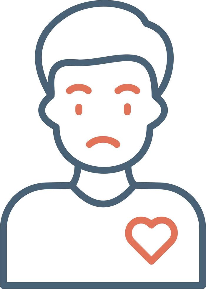 Volunteer Man vector icon