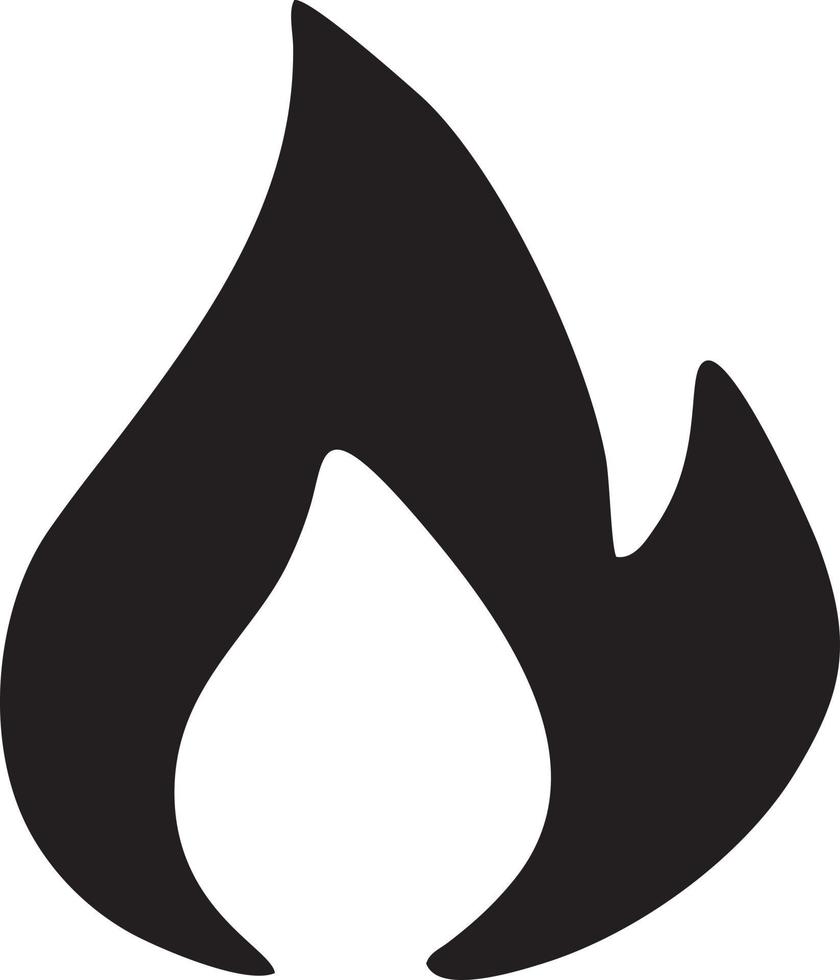 Fire hot icon symbol image vector. Illustration of the danger fire burn image design. EPS 10 vector