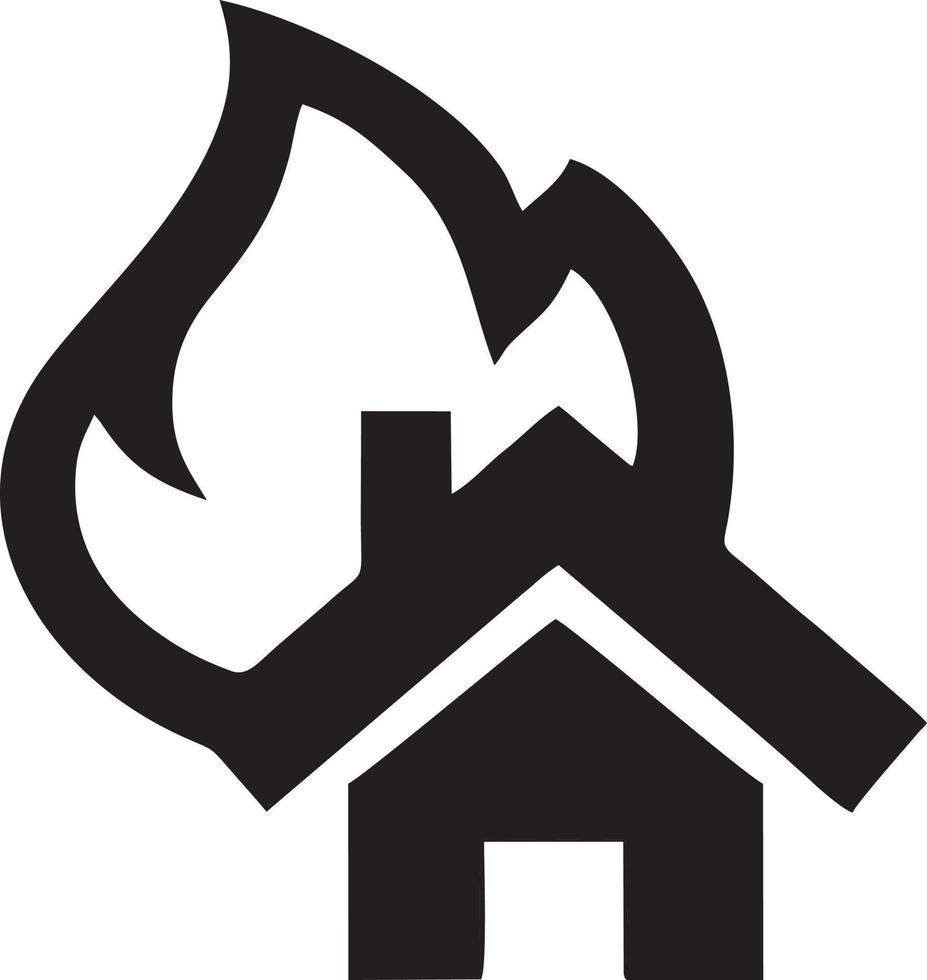 Fire hot icon symbol image vector. Illustration of the danger fire burn image design. EPS 10 vector