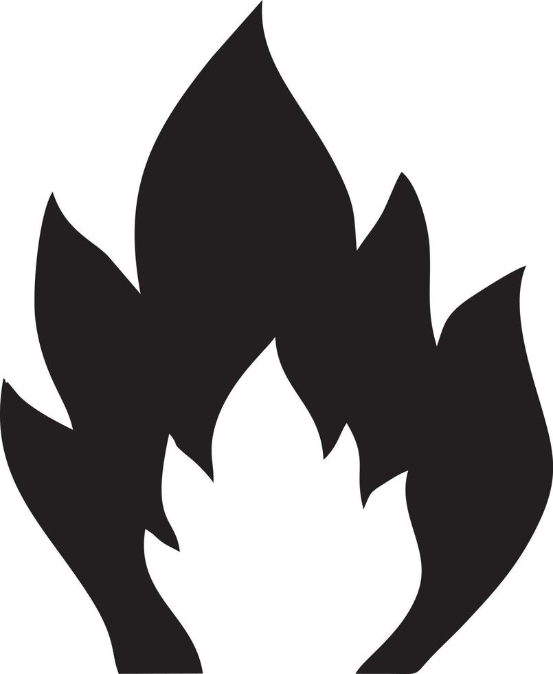 Fire hot icon symbol image vector. Illustration of the danger fire burn image design. EPS 10 vector