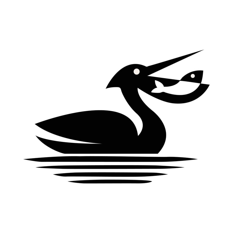 Premium pelican vector