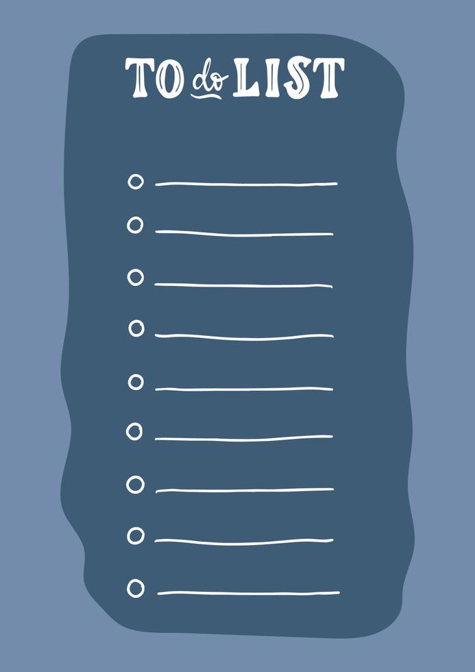 Trendy minimalist planner in pastel colors vector