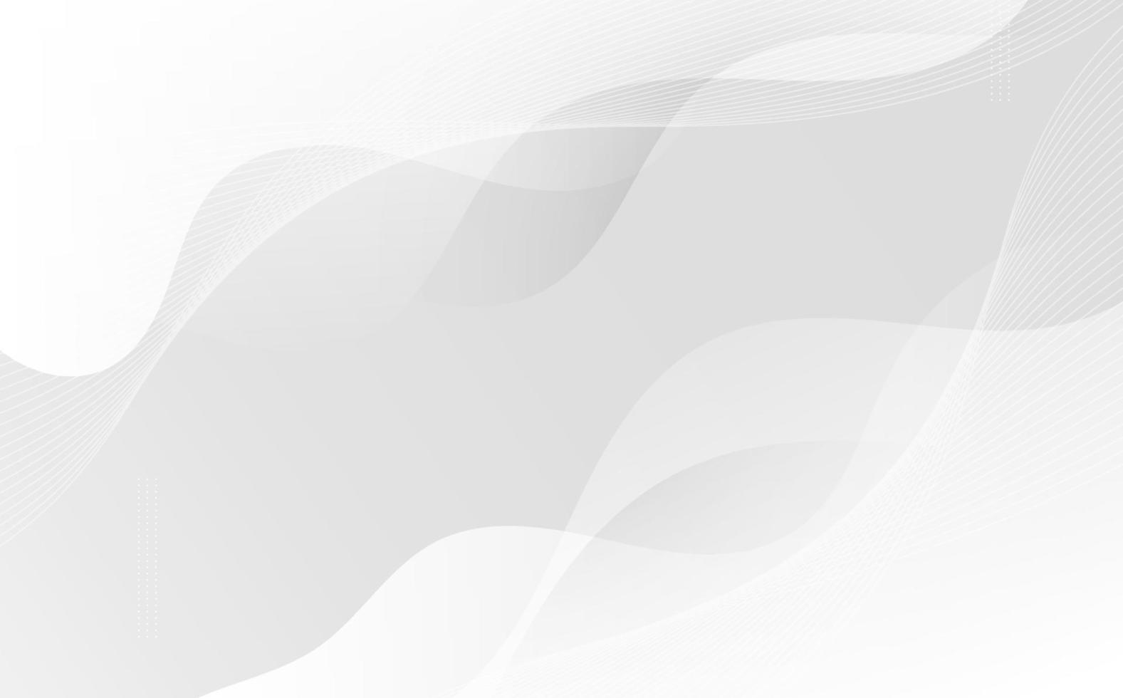 Modern geometric style background, gray color gradation, memphis, wave effect vector