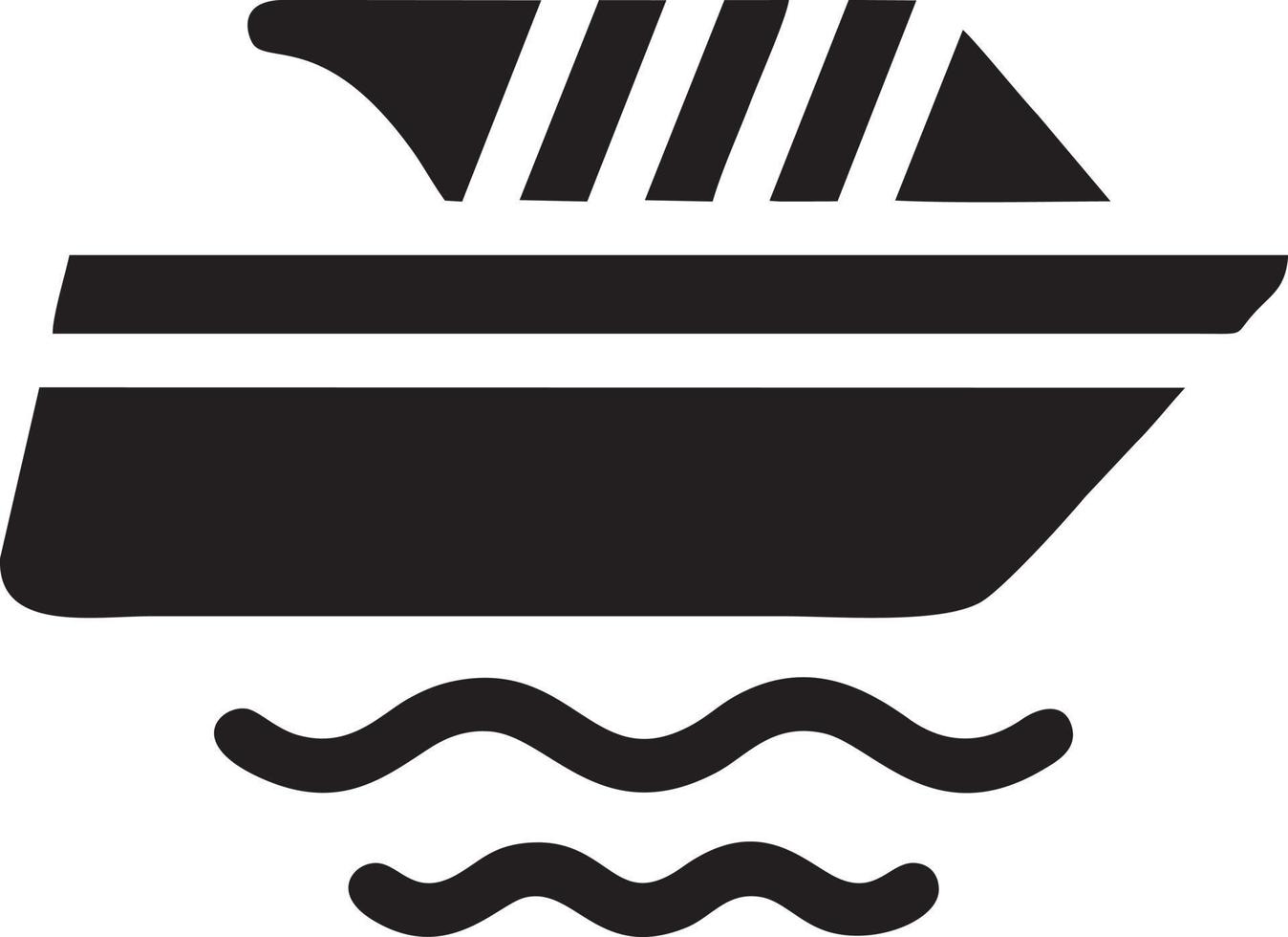 Boat icon symbol design vector image. Illustration of the ship boat transportation design image. EPS 10.