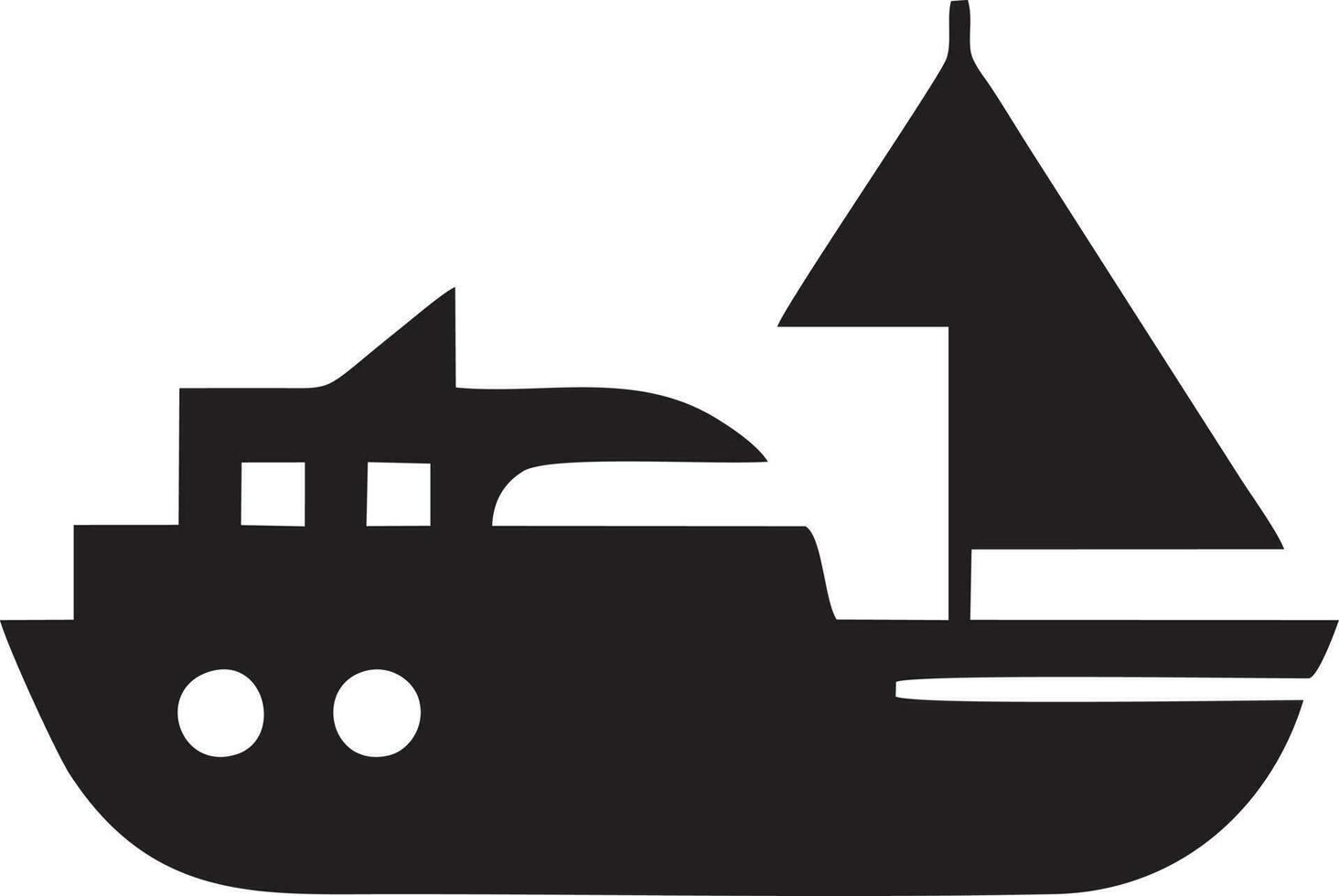 Boat icon symbol design vector image. Illustration of the ship boat transportation design image. EPS 10.