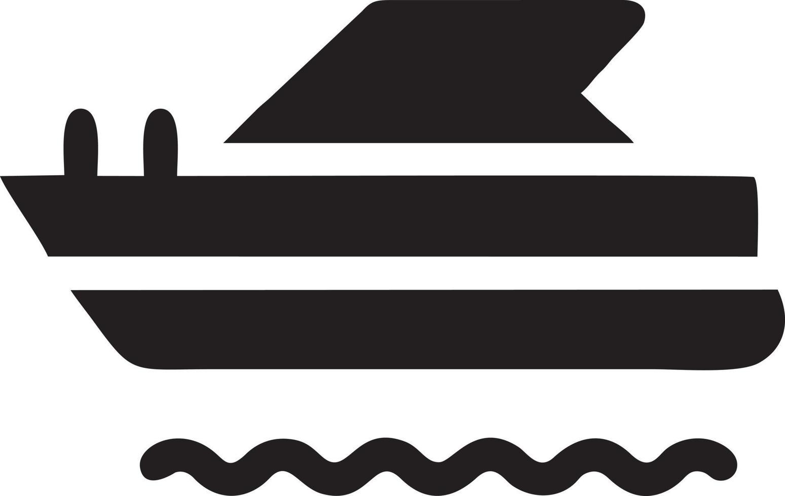 Boat icon symbol design vector image. Illustration of the ship boat transportation design image. EPS 10.