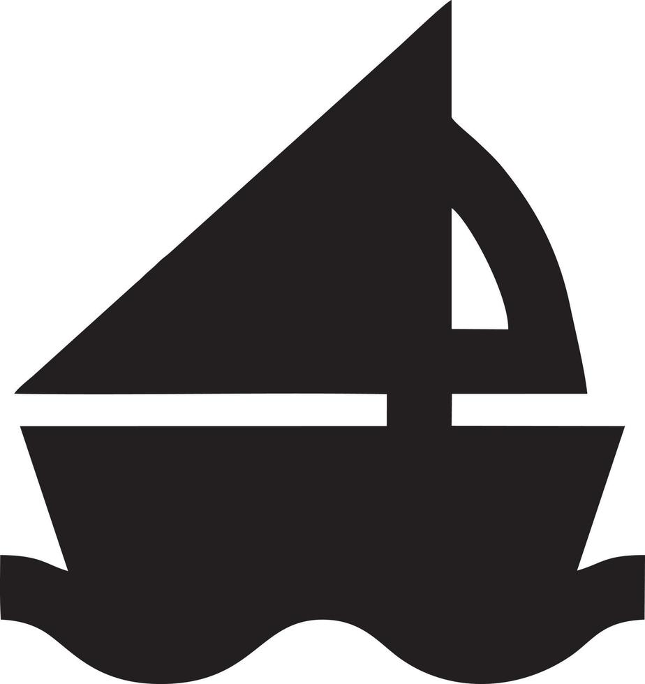 Boat icon symbol design vector image. Illustration of the ship boat transportation design image. EPS 10.