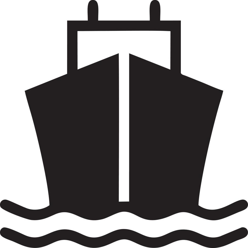 Boat icon symbol design vector image. Illustration of the ship boat transportation design image. EPS 10.