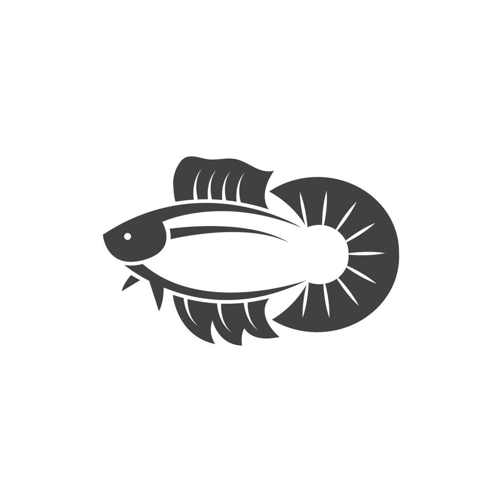 betta fish icon vector illustration design
