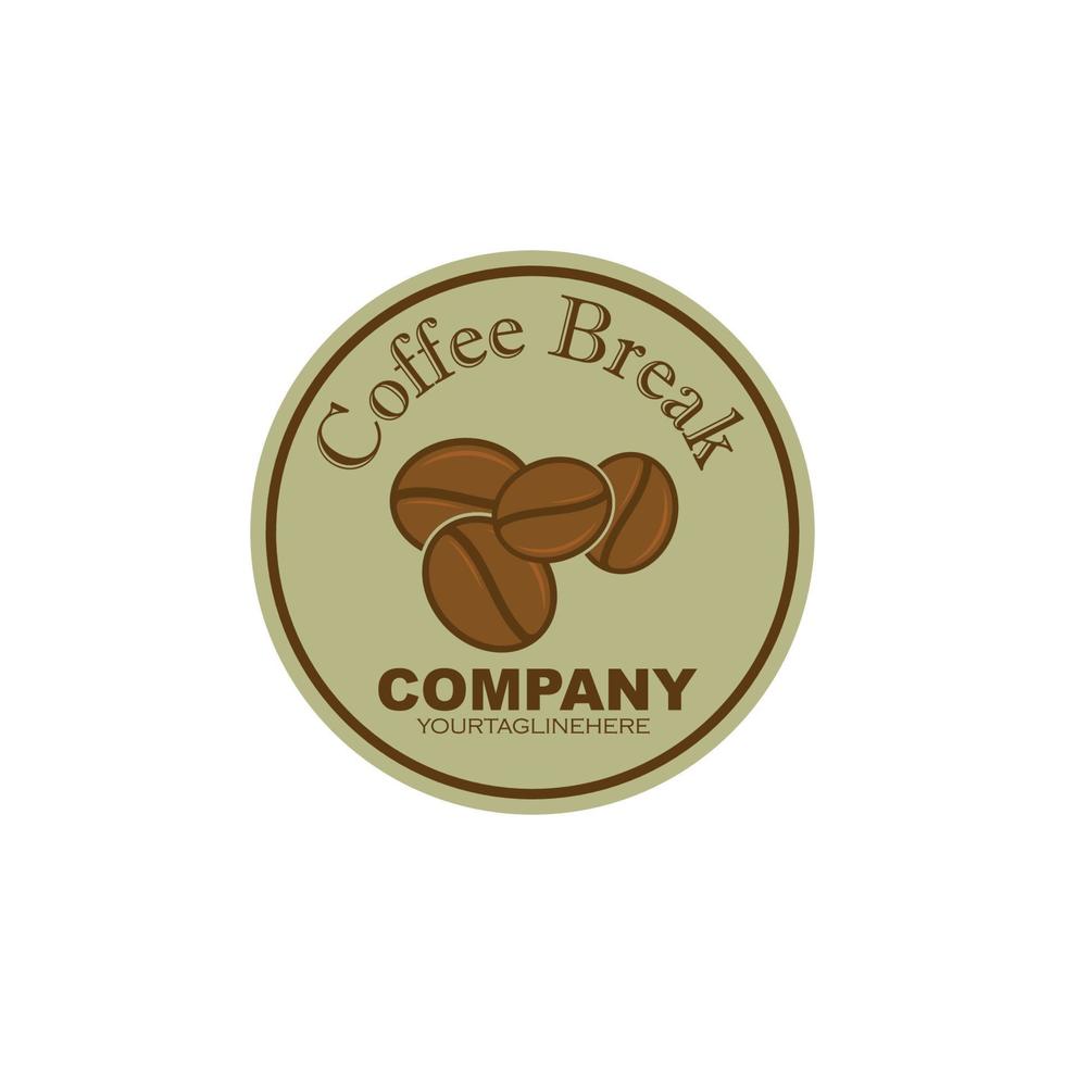 Coffee cup Logo Template vector icon