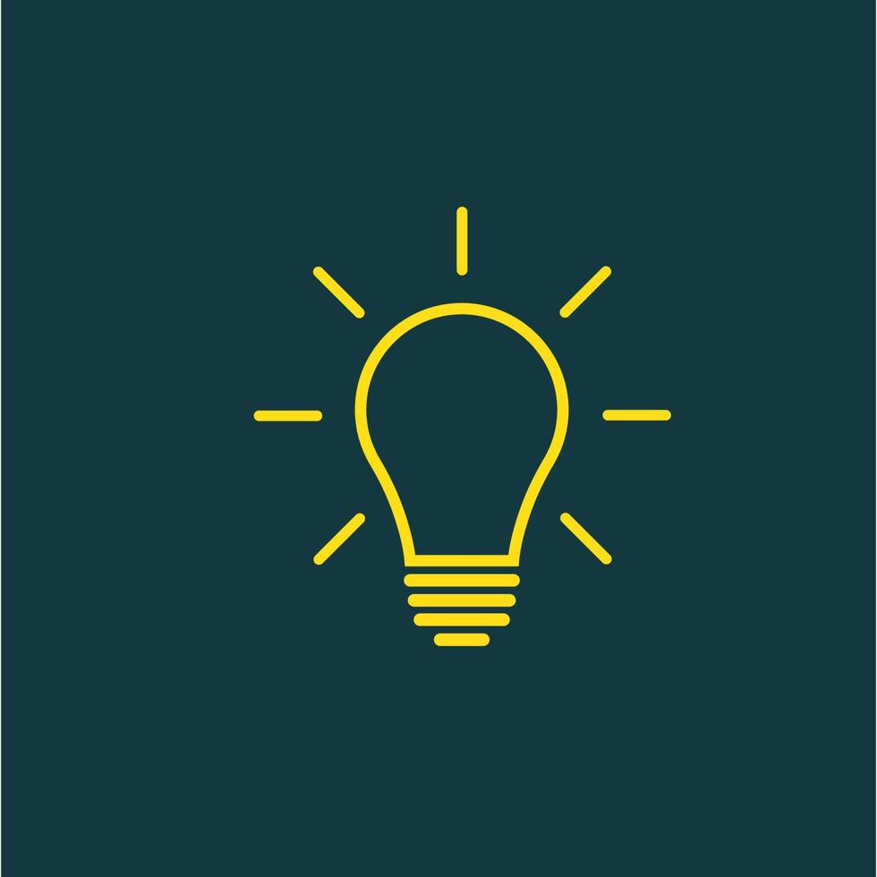 bulb idea,creative, concept illustration vector