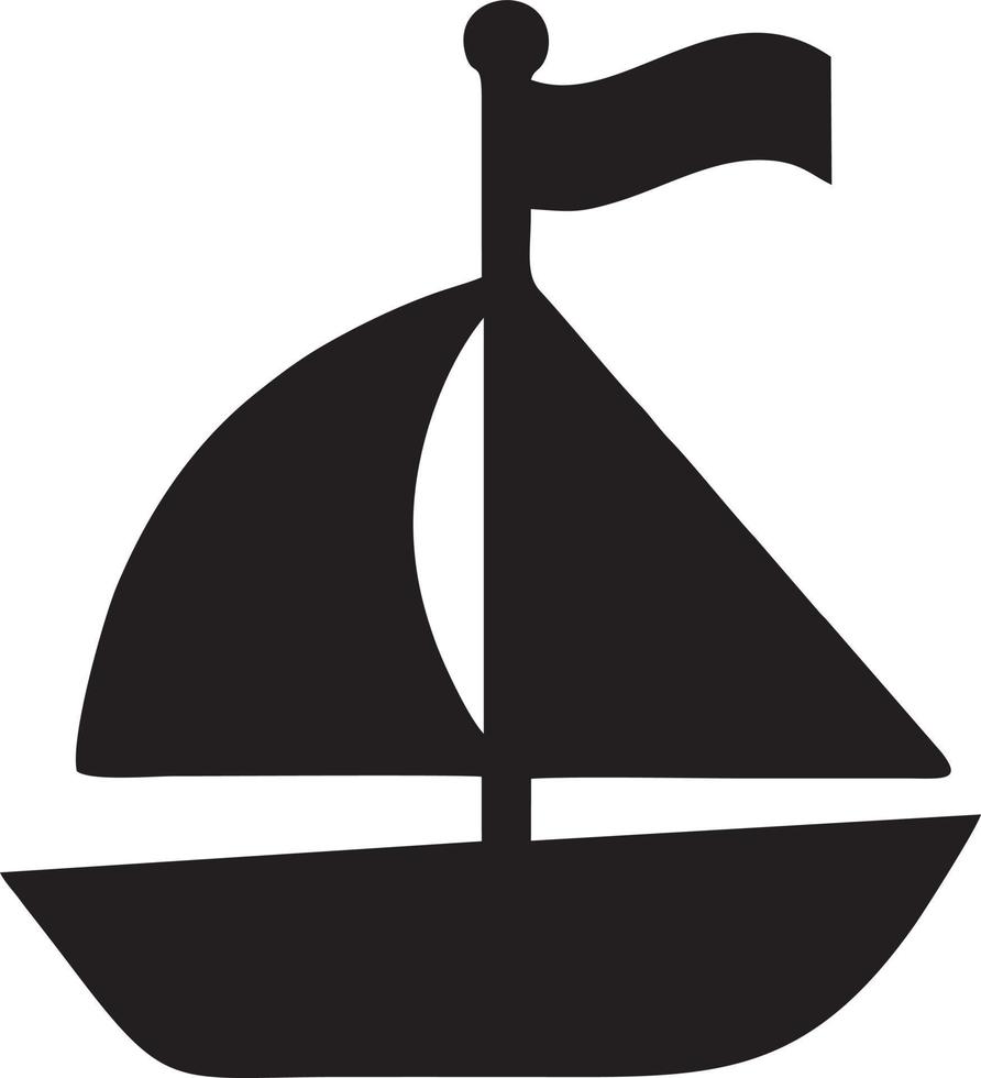 Boat icon symbol design vector image. Illustration of the ship boat transportation design image. EPS 10.