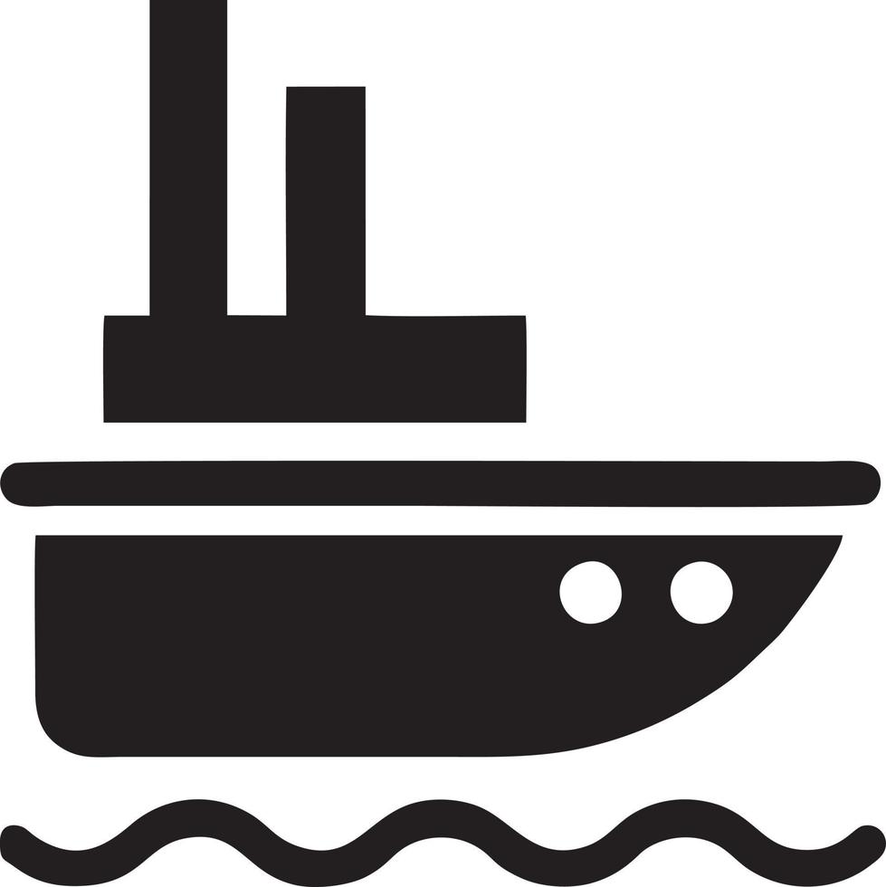 Boat icon symbol design vector image. Illustration of the ship boat transportation design image. EPS 10.