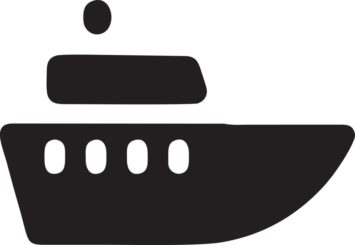 Boat icon symbol design vector image. Illustration of the ship boat transportation design image. EPS 10.