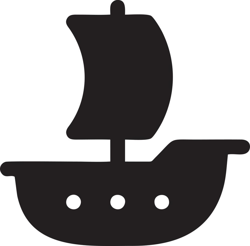 Boat icon symbol design vector image. Illustration of the ship boat transportation design image. EPS 10.