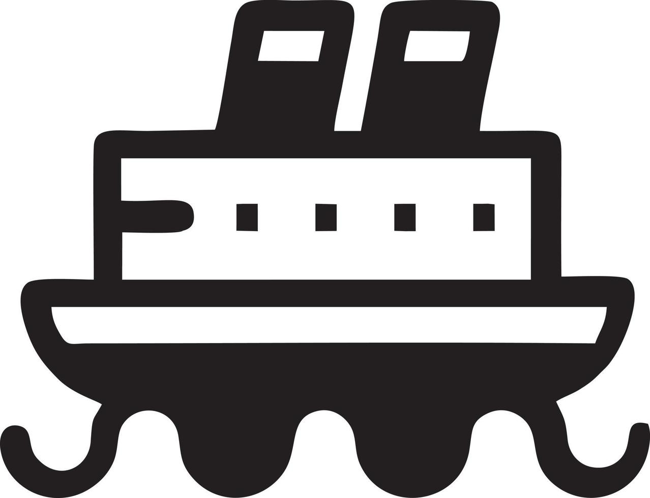 Boat icon symbol design vector image. Illustration of the ship boat transportation design image. EPS 10.