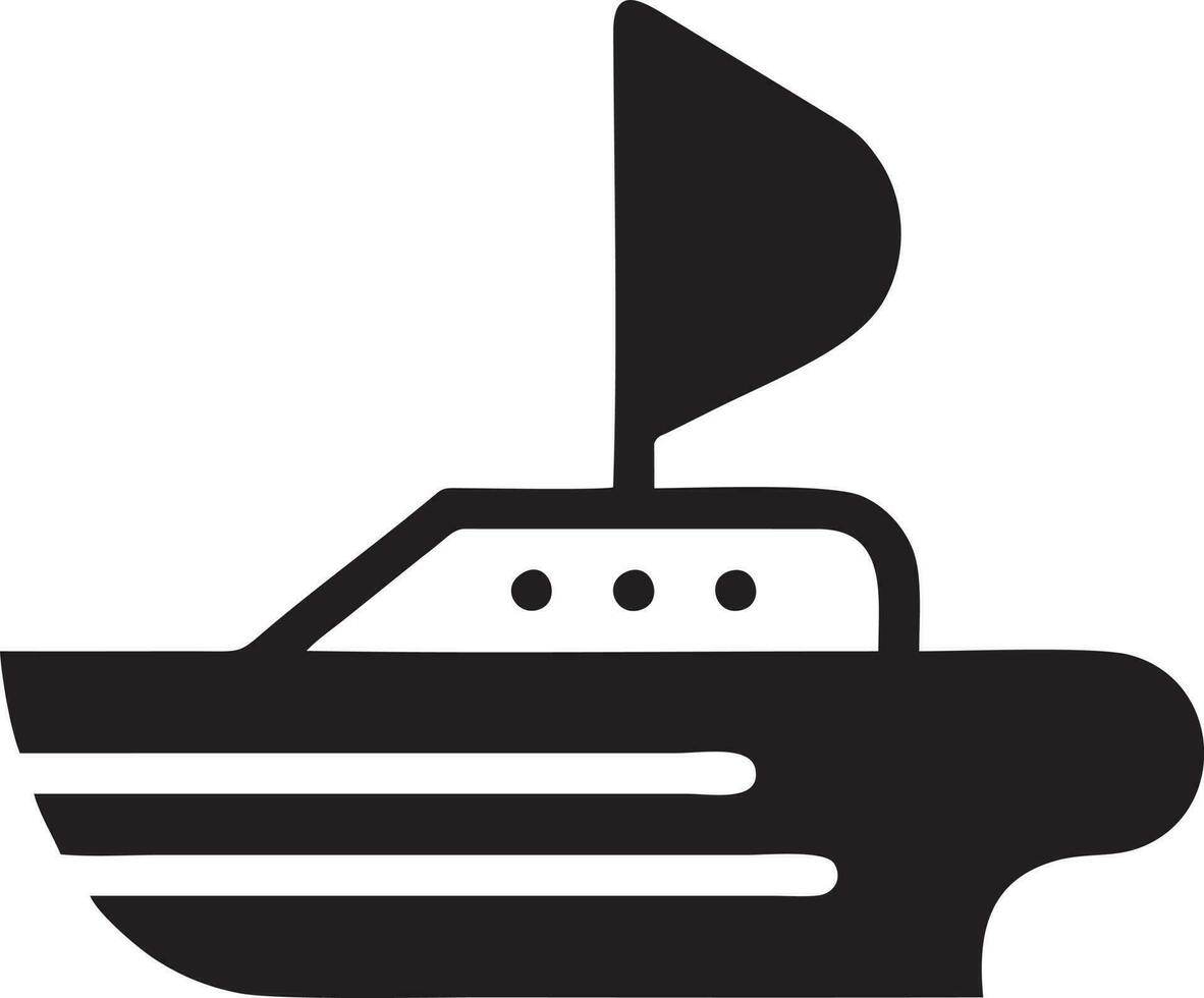 Boat icon symbol design vector image. Illustration of the ship boat transportation design image. EPS 10.