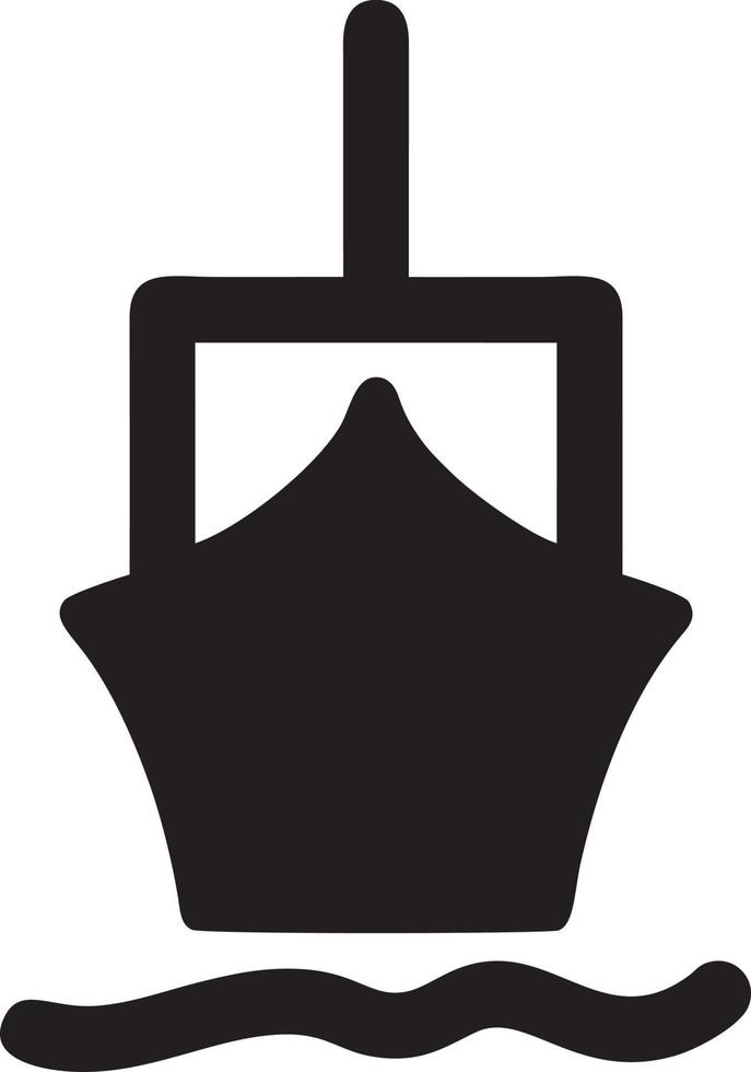 Boat icon symbol design vector image. Illustration of the ship boat transportation design image. EPS 10.