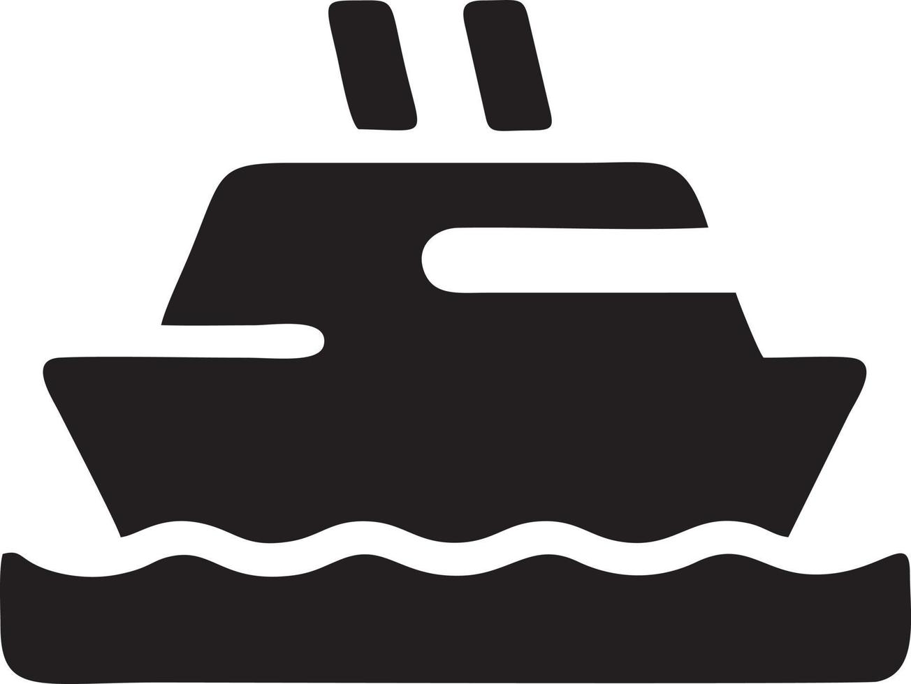 Boat icon symbol design vector image. Illustration of the ship boat transportation design image. EPS 10.