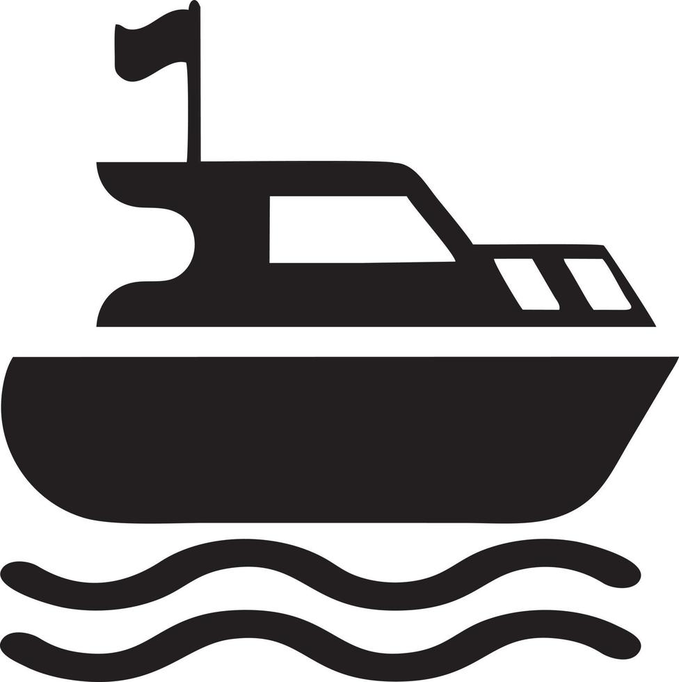 Boat icon symbol design vector image. Illustration of the ship boat transportation design image. EPS 10.