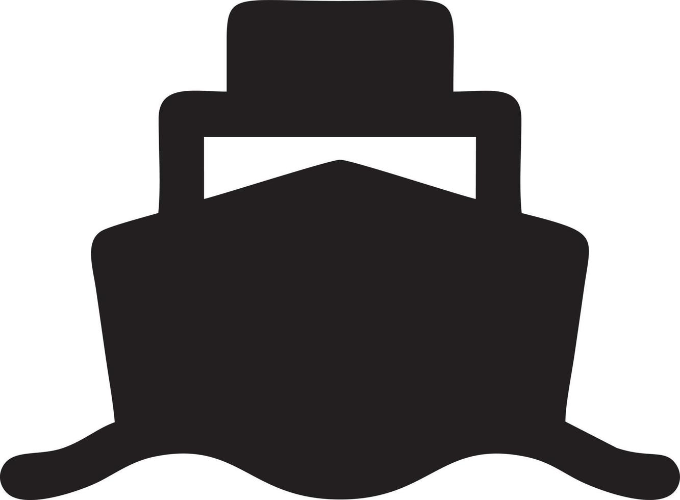 Boat icon symbol design vector image. Illustration of the ship boat transportation design image. EPS 10.