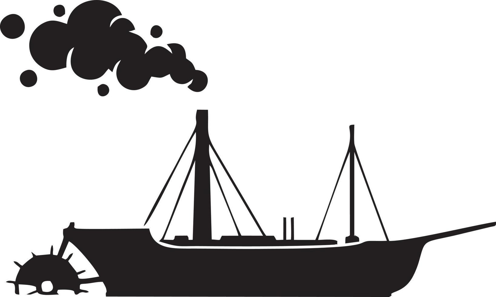 Boat icon symbol design vector image. Illustration of the ship boat transportation design image. EPS 10.