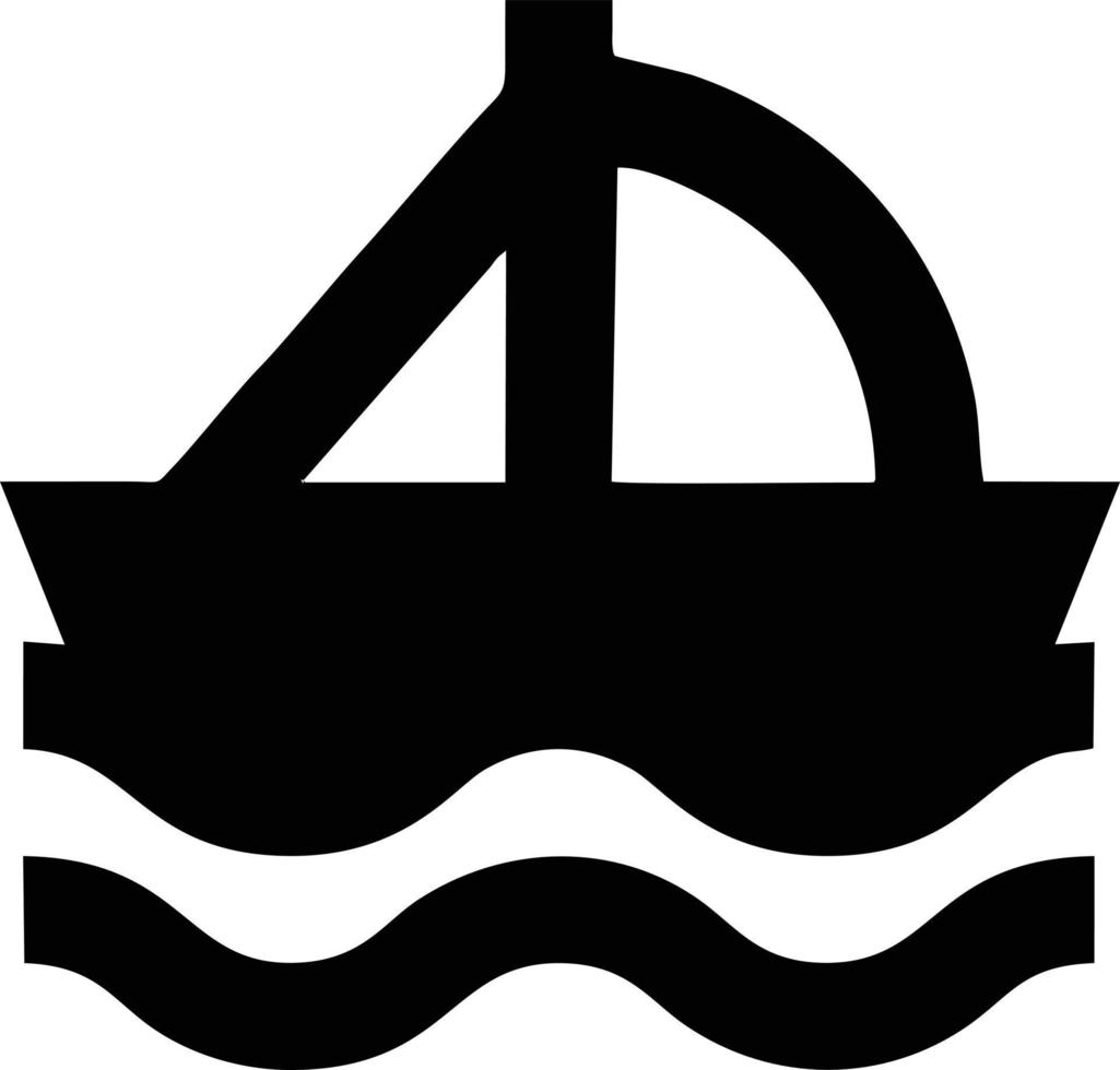 Boat icon symbol design vector image. Illustration of the ship boat transportation design image. EPS 10.