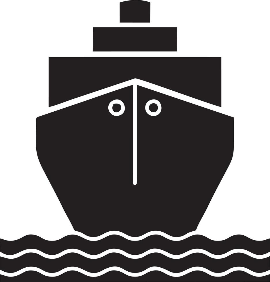 Boat icon symbol design vector image. Illustration of the ship boat transportation design image. EPS 10.