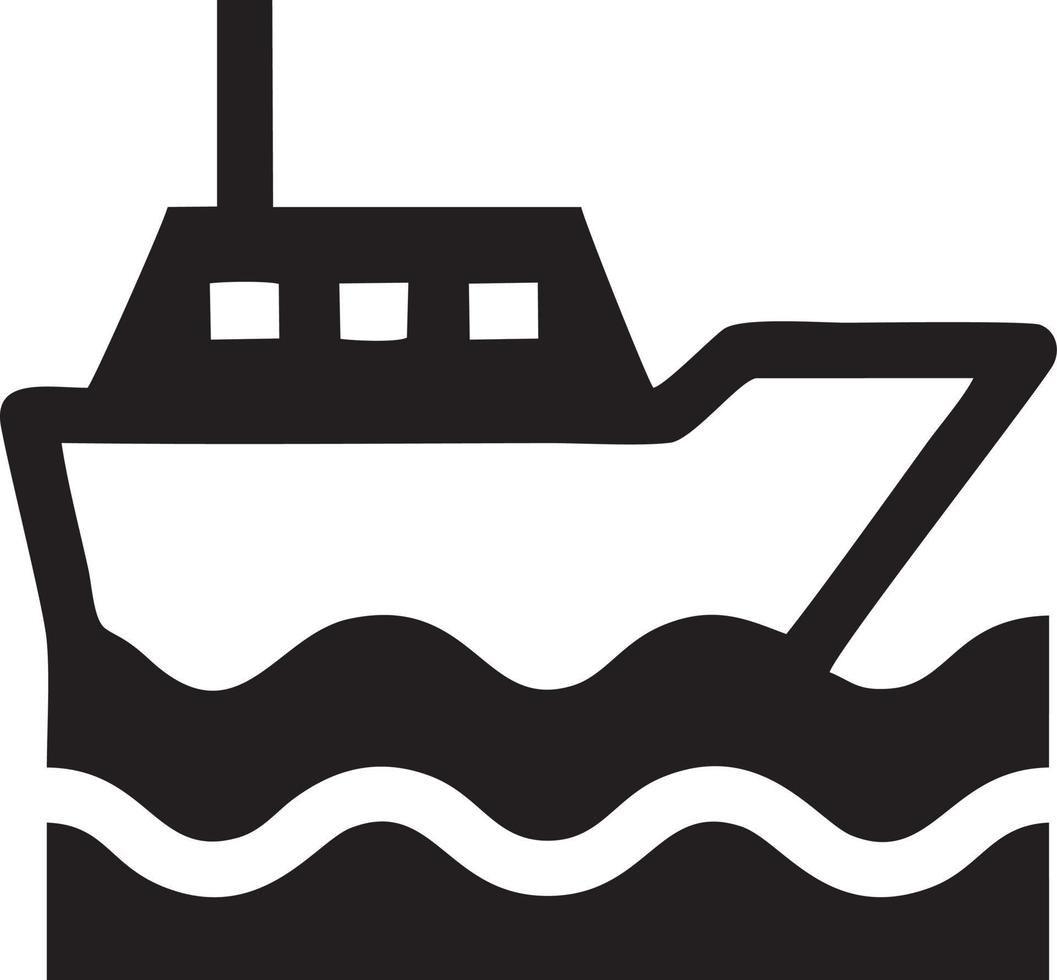 Boat icon symbol design vector image. Illustration of the ship boat transportation design image. EPS 10.