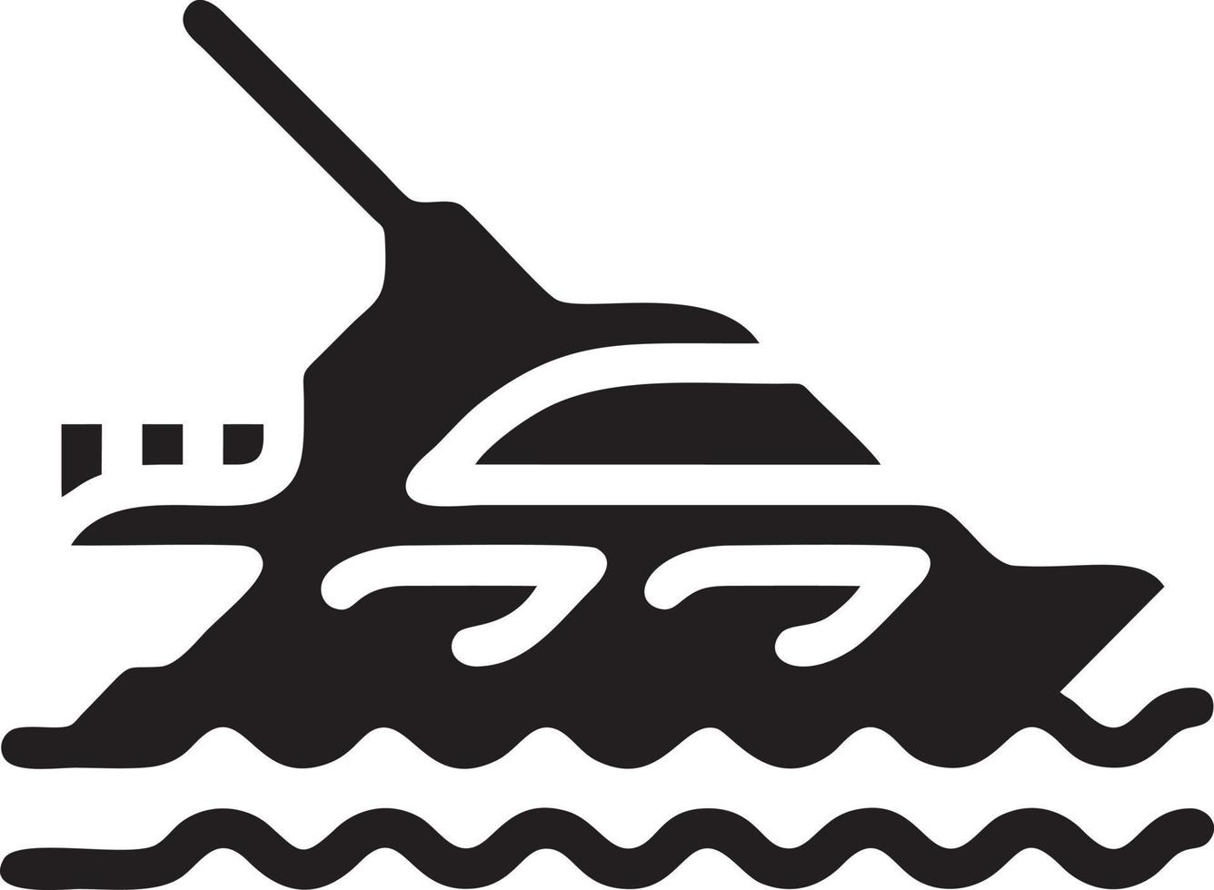 Boat icon symbol design vector image. Illustration of the ship boat transportation design image. EPS 10.