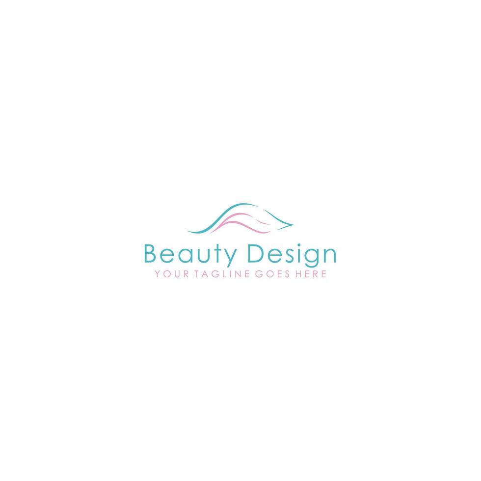 resumen diseño concepto para belleza salón, masaje, revista, cosmético y spa. prima vector icono.