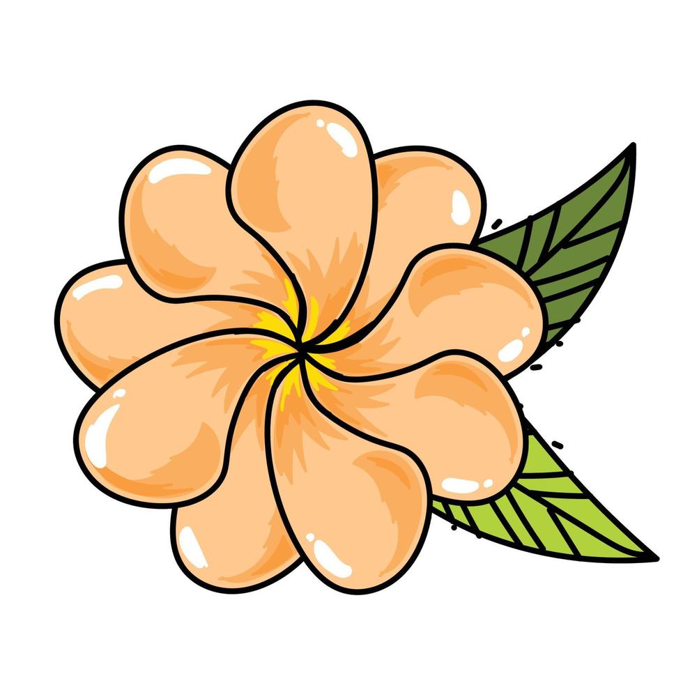 mano dibujo flores elemento conjunto 01 vector