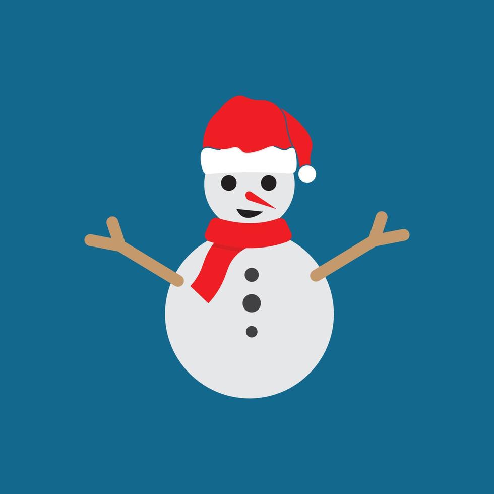 snowman vector icon illustration design