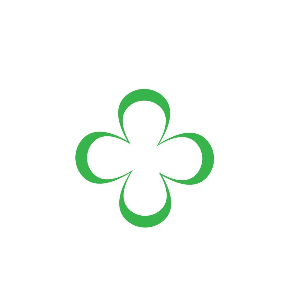 clover leaf vector icon illustration design