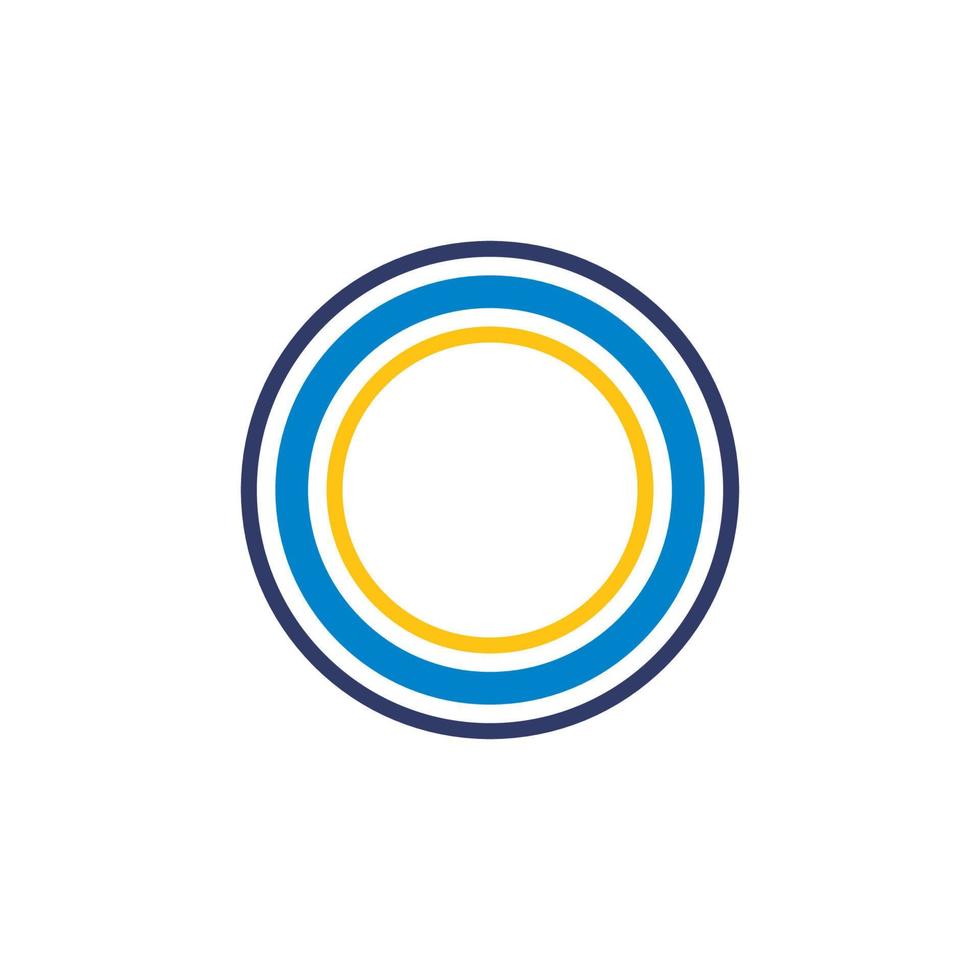circle ring logo template vecto vector