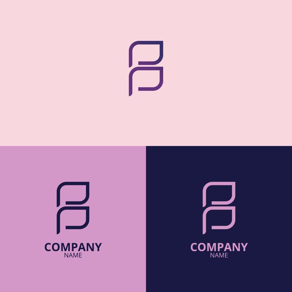 the letter b logo with a clean and modern style also uses a faded gradient red color with a more professional nuance, which is perfect for strengthening your company logo branding vector