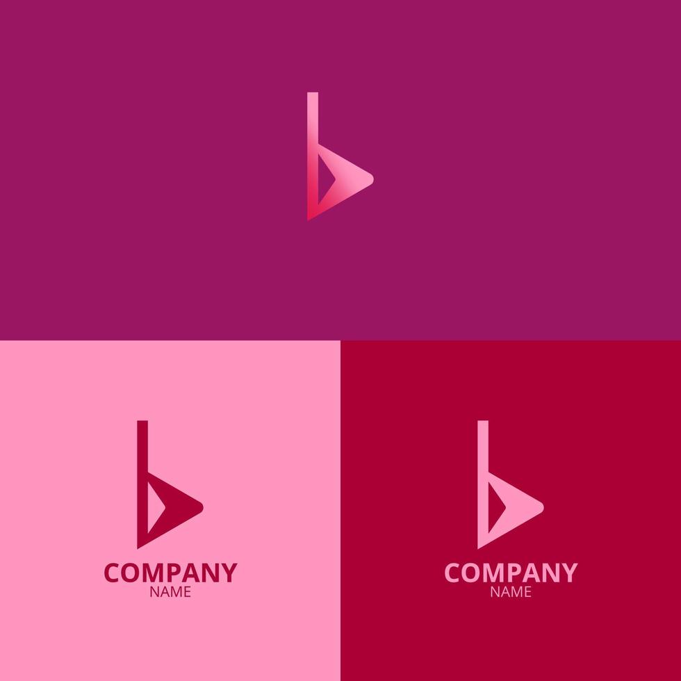 el letra si logo con un limpiar y moderno estilo además usos un agudo degradado rosado color con más vistoso matices, Perfecto para fortalecimiento tu empresa logo marca vector