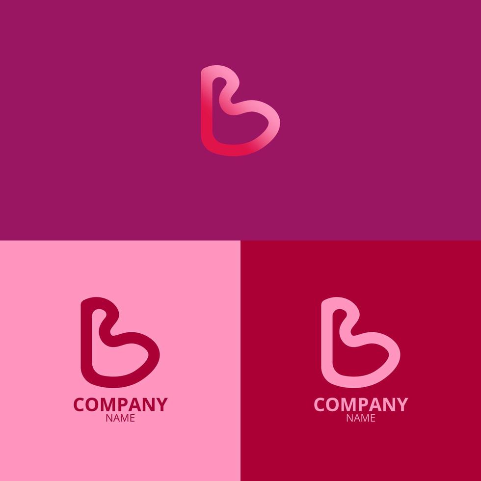 el letra si logo con un limpiar y moderno estilo además usos un agudo degradado rosado color con más vistoso matices, Perfecto para fortalecimiento tu empresa logo marca vector