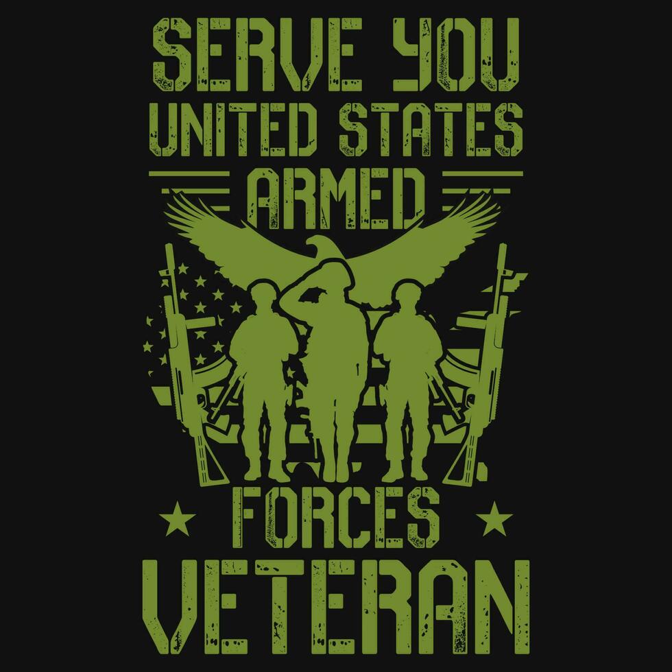 Veterans day tshirt design vector