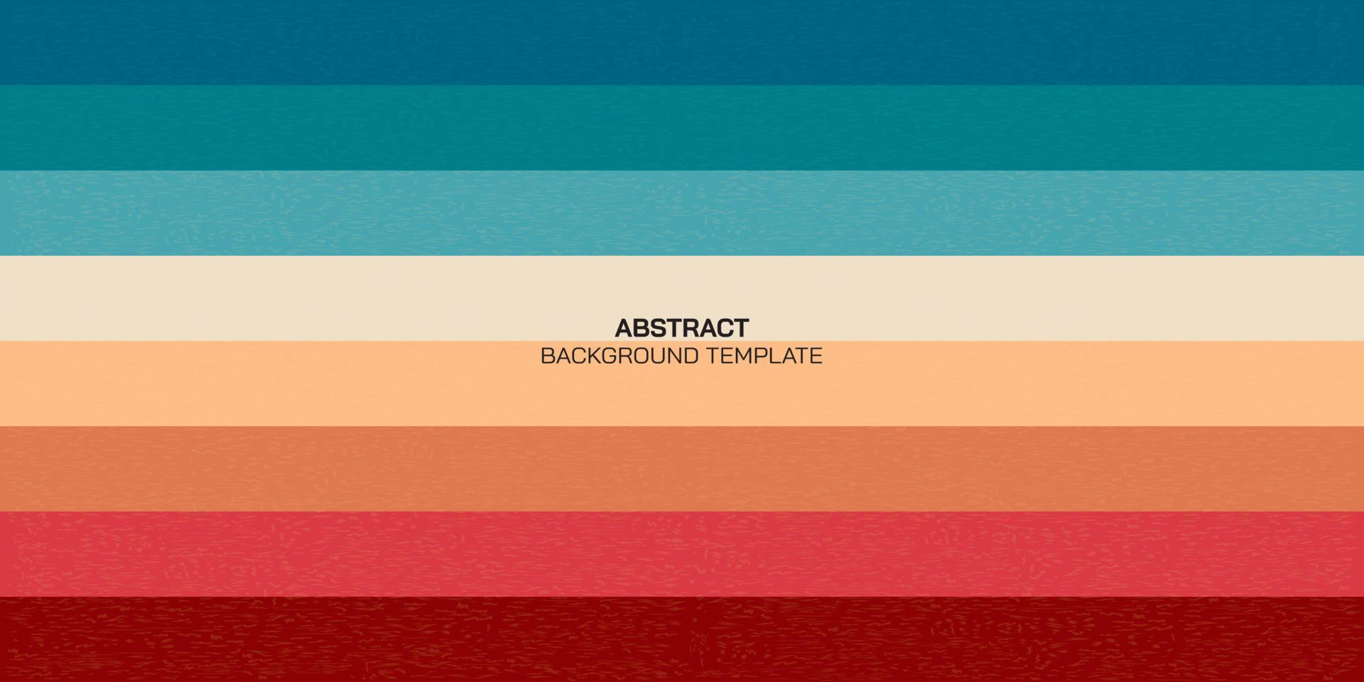 Abstract colorful strips horizontal background. vector