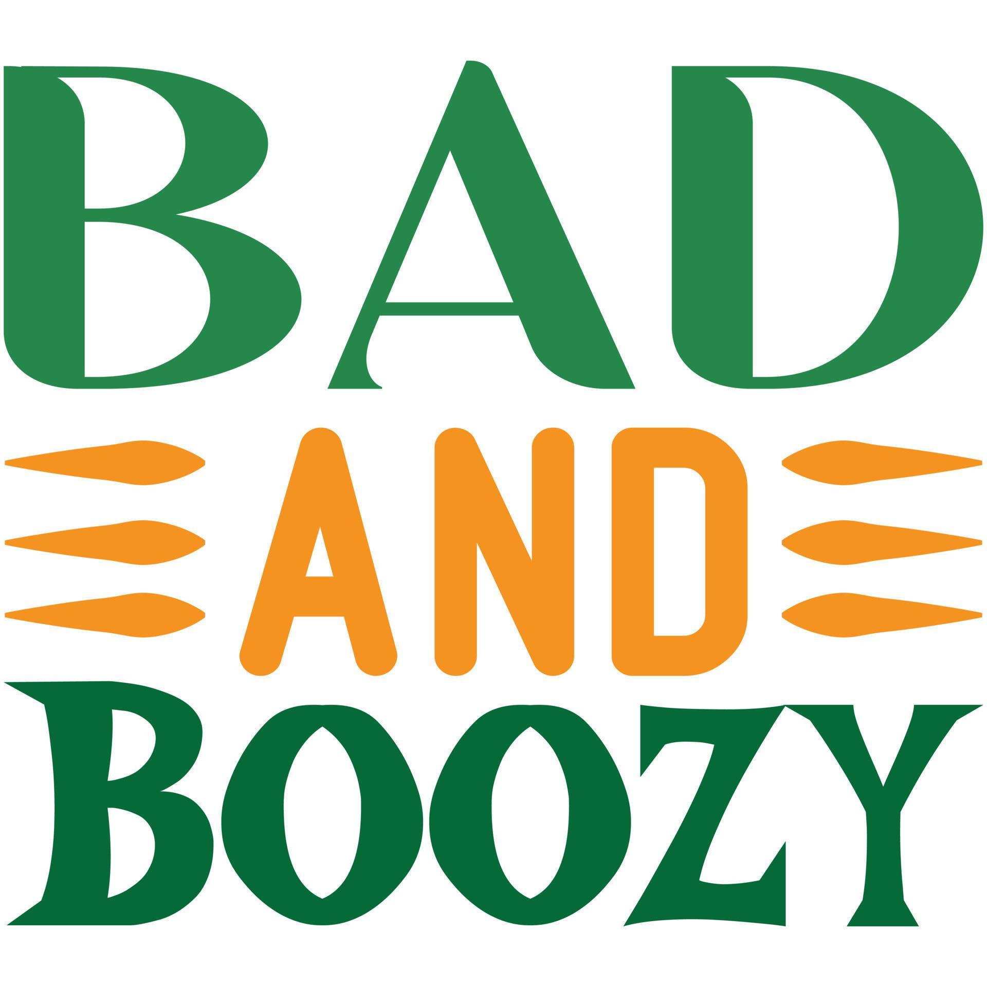 bad and boozy 22090602 Vector Art at Vecteezy